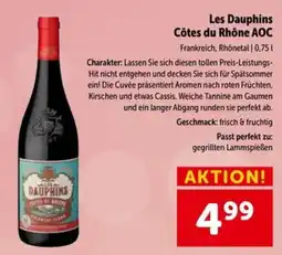 Interspar Les Dauphins Côtes du Rhône AOC Angebot