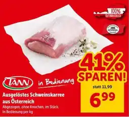 Interspar TANN Ausgelöstes Schweinskarree Angebot