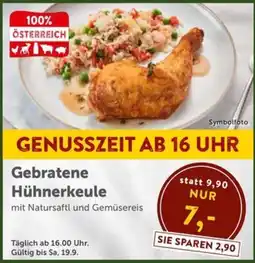Interspar Gebratene Hühnerkeule Angebot
