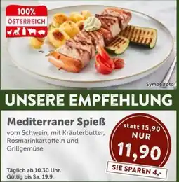 Interspar Mediterraner Spieß Angebot