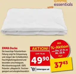 Interspar Emma Decke Angebot