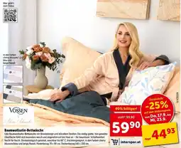 Interspar Baumwollsatins-Bettwäsche Vossen Angebot