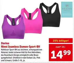 Interspar Dorina Ninni Seamless Damen-Sport-BH Angebot
