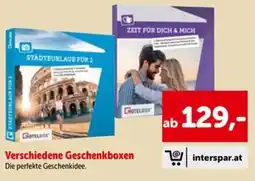 Interspar Verschiedene Geschenkboxen Angebot