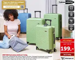 Interspar NEW YORK Hartschalen-Kofferset 3-teilig Angebot