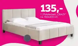 Mömax Polsterbett "CRAZY" Angebot