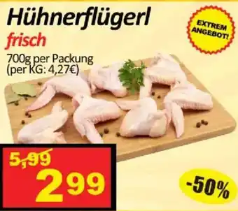 Hühnerflügerl frisch