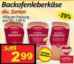 Wurstico Radatz Backofenleberkäse Angebot