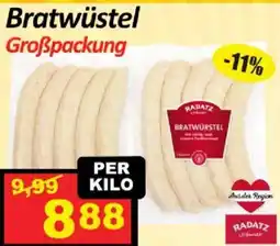 Wurstico Bratwüstel Radatz Angebot