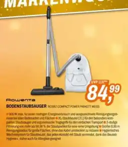 Expert Rowenta Bodenstaubsauger Angebot
