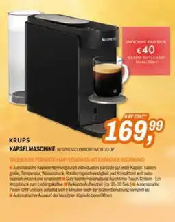 Expert Krups Kapselmaschine Nespresso Inissia 1000 Vertuo Angebot