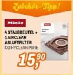 Expert Miele Staubbeutel + AirClean Abluftfilter Angebot