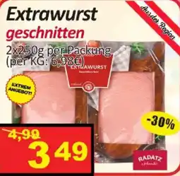 Wurstico Extrawurst geschnitten Angebot