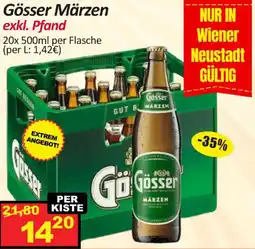 Wurstico Gösser Märzen Angebot