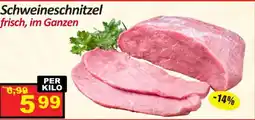 Wurstico Schweineschnitzel frisch, im Ganzen Angebot