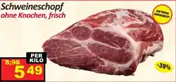 Wurstico Schweineschopf ohne Knochen, frisch Angebot