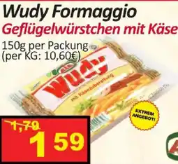 Wurstico Wudy Formaggio Geflügelwürstchen mit Käse Angebot