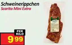 Wurstico Schweinerippchen Scarita Mini Extra Angebot