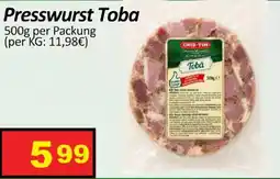 Wurstico Presswurst Toba Angebot
