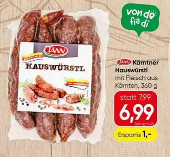 TANN Kärntner Hauswürstl