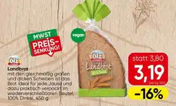 Spar Ölz Landbrot Angebot