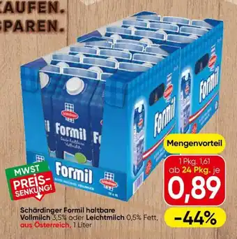 Schärdinger Formil haltbare Vollmilch