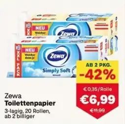 MPreis Zewa Toilettenpapier Angebot