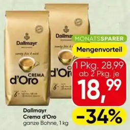 Eurospar Dallmayr Crema d'Oro Angebot