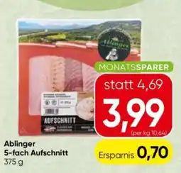 Eurospar Ablinger 5-fach Aufschnitt Angebot