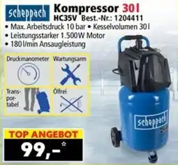 Norma Scheppach Kompressor 301 Angebot
