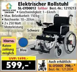 Norma Elektrischer Rollstuhl SL-LYD0012 Angebot
