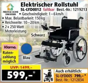 Elektrischer Rollstuhl SL-LYD0012