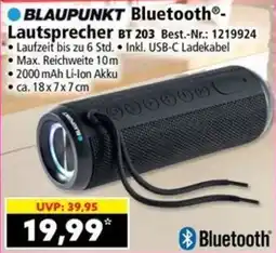 Norma Blaupunkt Bluetooth-Lautsprecher BT 203 Angebot