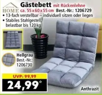 Gästebett