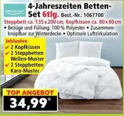 Norma Ortho-Vital 4-Jahreszeiten Betten-Set Angebot