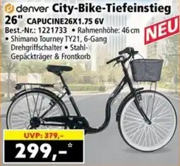 Norma denver City-Bike-Tiefeinstieg Angebot