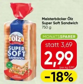Meisterbäcker Ölz Super Soft Sandwich