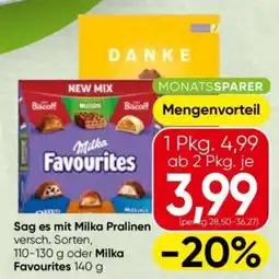 Eurospar Milka Favourites Angebot