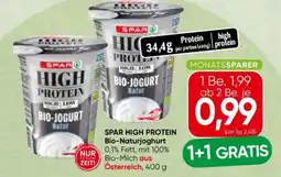 Eurospar SPAR High Protein Bio-Joghurt Natur Angebot