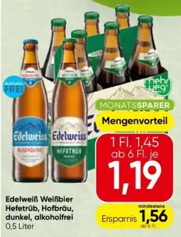 Eurospar Edelweiß Weißbier Angebot
