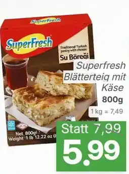 ETSAN Superfresh Blätterteig mit Käse Angebot