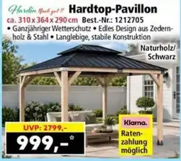 Norma Hardtop-Pavillon Angebot