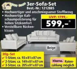 Norma 3er-Sofa-Set Angebot