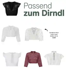 BayWa Dirndbluse Alaya Angebot