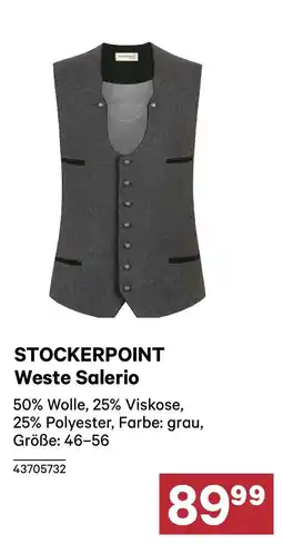 BayWa STOCKERPOINT Weste Salerio Angebot