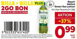 Billa Rauch Nativa Green Tea Lemon Angebot