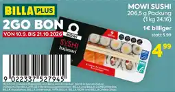 Billa BILLA PLUS Mowi Sushi Angebot
