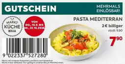 Billa GUTSCHEIN Pasta Mediterran Angebot