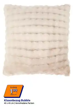 Action Kissenbezug Bubble Angebot