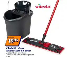 Action Vileda UltraEasy Wischsystem mit Eimer Angebot